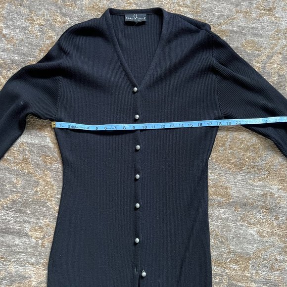 Carole Little Black Maxi Dress - Picture 5 of 8